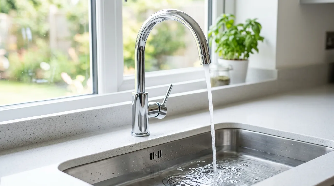 Local Plumbing Master Pros same day plumber fixing a faucet in Heber Springs, AR